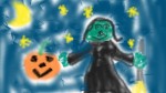 Image: Child Halloween Drawing