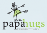 logo: papa hugs productions