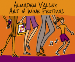 logo: Almaden Valley Art & Wine Festival