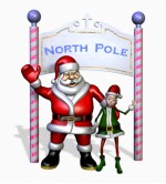 Almaden Valley North Pole Party with Santa Clause