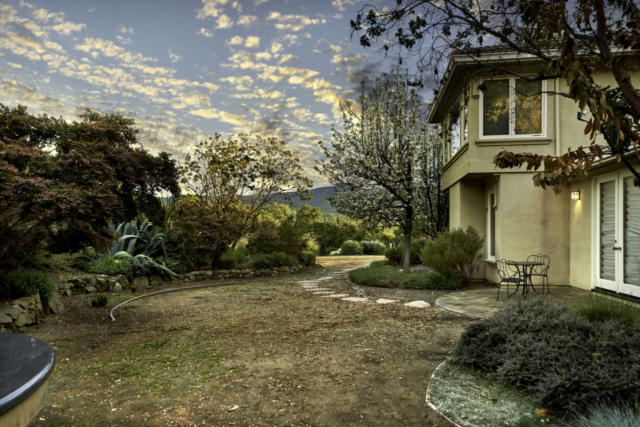 Pfeiffer Home - Backyard Path and View