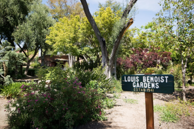 Almaden Winery Park, Louis Benoist Gardens