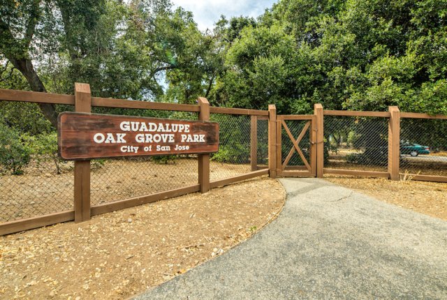 Guadalupe Oak Grove Park Entrance