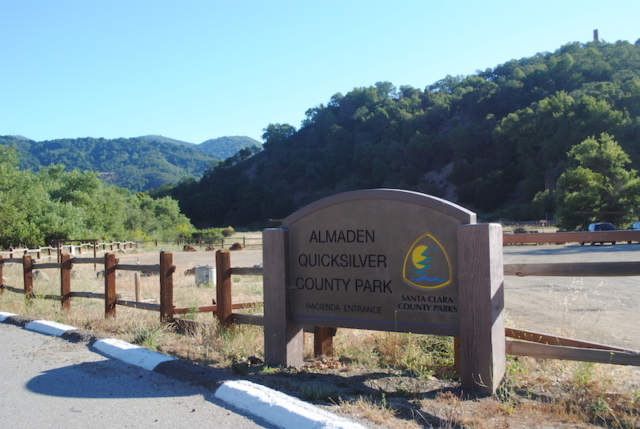 Hacienda Entrance to Quicksilver Park