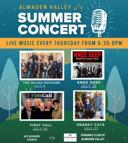 Almaden Valley Summer Concert Series 2023