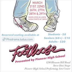 Pioneer High School Performing Arts Spring 2025 Footloose